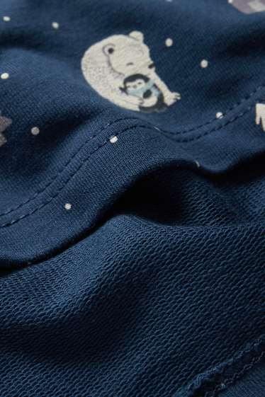 Bébés garçons - Lot de 2 - ours polaires - pyjamas bébé - 4 pièces - bleu foncé