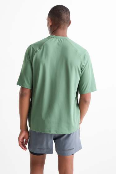 Heren - Sportshirt - 4 Way Stretch - groen