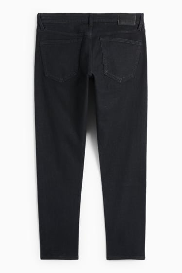 Pánské - Slim tapered jeans - džíny - tmavošedé