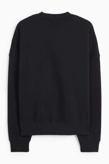 Herren - Oversized-Sweatshirt - schwarz