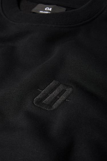 Men - Oversized sweatshirt - black