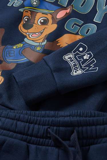 Enfants garçons - Pat’ Patrouille - Chase - ensemble - sweat à capuche et pantalon de jogging - 2 pièces - bleu foncé