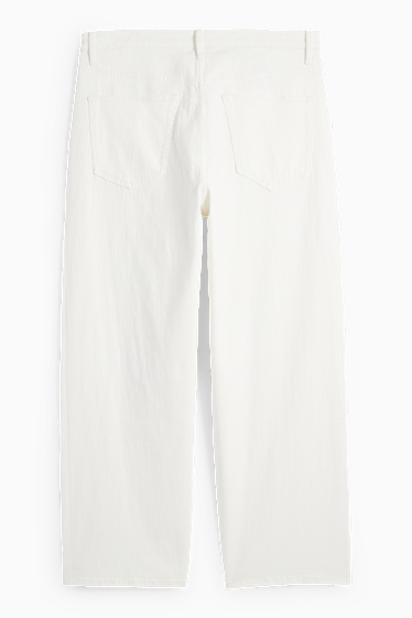 Uomo - Baggy jeans - bianco