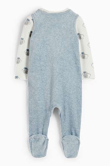 Nadó nen - Dumbo - pijama d’una peça - 2 peces - blau clar
