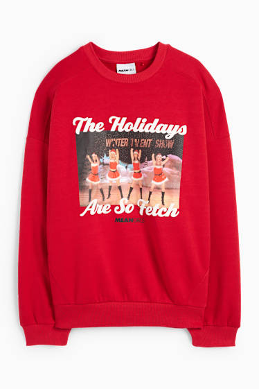 Damen - Weihnachts-Sweatshirt - Mean Girls - rot