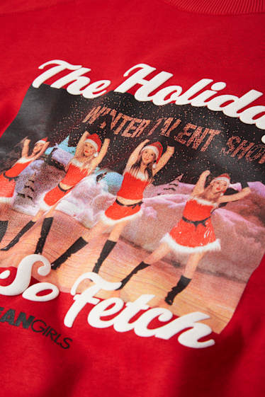 Damen - Weihnachts-Sweatshirt - Mean Girls - rot
