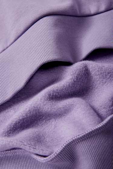 Men - Hoodie - violet-melange