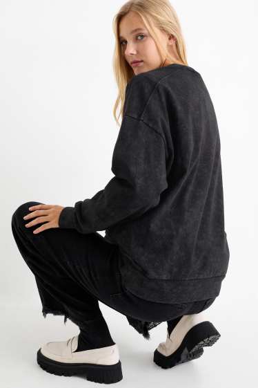 Kobiety - Bluza w bożonarodzeniowym stylu - Disney - antracyt