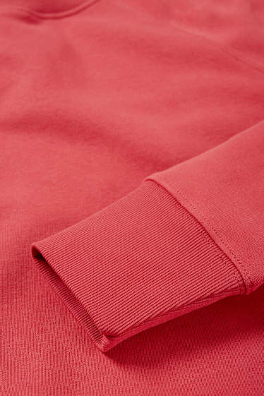 Femmes - Sweat basique - rouge clair