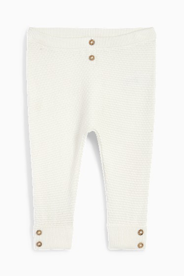 Nadó nen - Pantalons de punt per a nadó - blanc