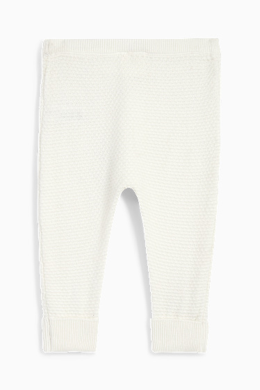 Nadó nen - Pantalons de punt per a nadó - blanc
