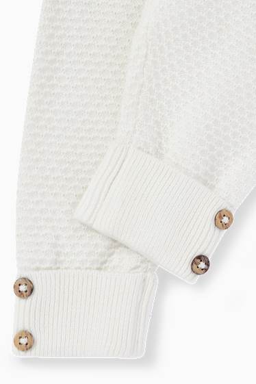 Nadó nen - Pantalons de punt per a nadó - blanc