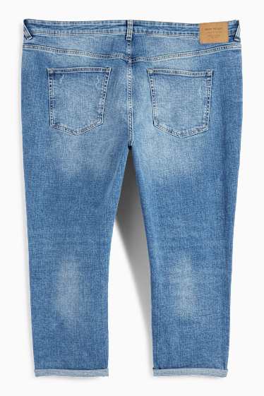 Damen - Boyfriend Jeans - Mid Waist - jeansblau