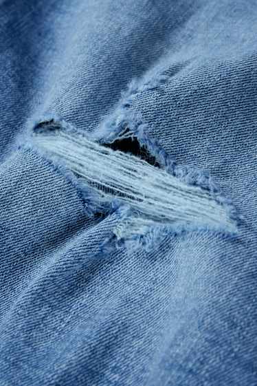 Damen - Boyfriend Jeans - Mid Waist - jeansblau