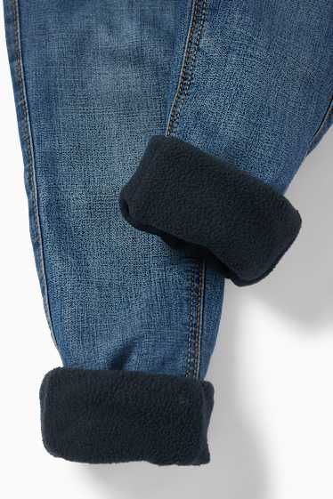 Kinder Jungen - Multipack 2er - Slim Jeans - Thermojeans - blau / dunkelblau
