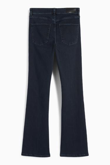 Damen - Bootcut Jeans - Mid Waist - LYCRA® - dunkelblau