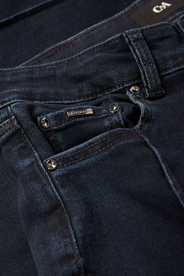 Damen - Bootcut Jeans - Mid Waist - LYCRA® - dunkelblau