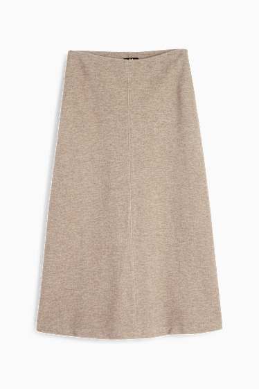 Dames - Rok - beige