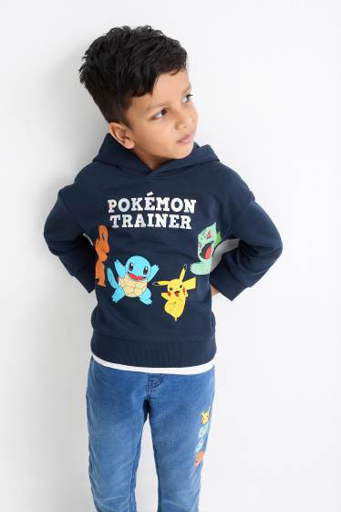 Kinderen: jongens - Pokémon - hoodie - donkerblauw