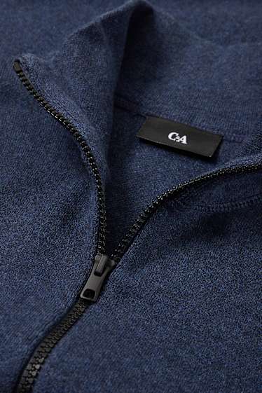 Hommes - Pull - bleu foncé