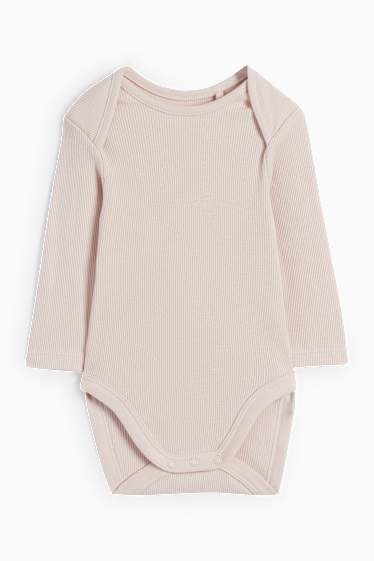 Nadó nena - Pingüí - conjunt de pijama d’una peça - 2 peces - rosa