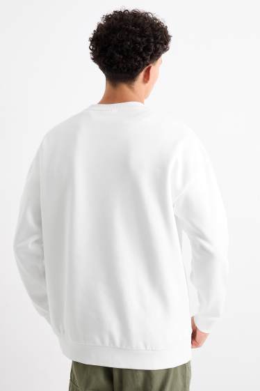 Men - Christmas sweatshirt - Friends - white