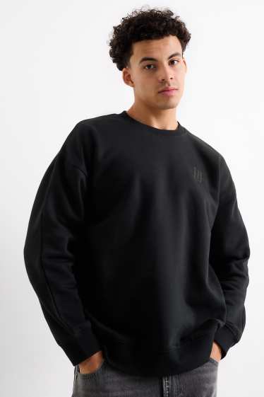 Men - Oversized sweatshirt - black
