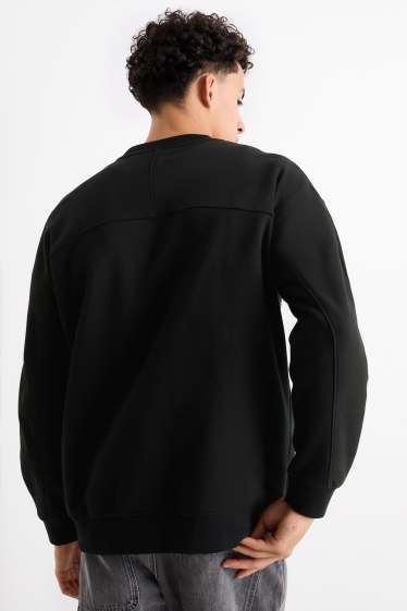 Men - Oversized sweatshirt - black