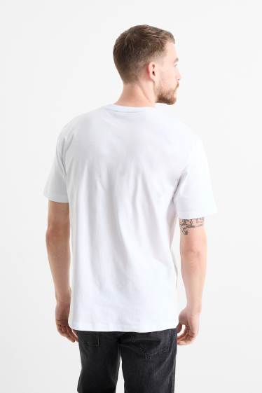 Uomo - T-shirt - Ford - bianco crema