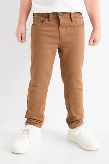 Bambini - Confezione da 2 - pantaloni termici - blu scuro