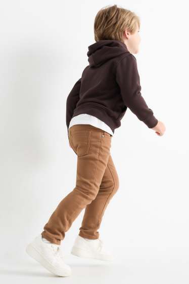 Bambini - Confezione da 2 - pantaloni termici - blu scuro