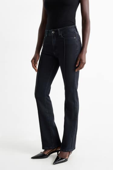 Damen - Bootcut Jeans - Mid Waist - LYCRA® - dunkelblau