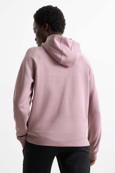 Dona - Dessuadora oberta tècnica amb caputxa - rosa fosc