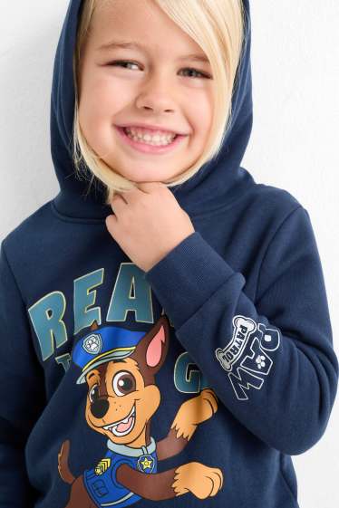 Enfants garçons - Pat’ Patrouille - Chase - ensemble - sweat à capuche et pantalon de jogging - 2 pièces - bleu foncé