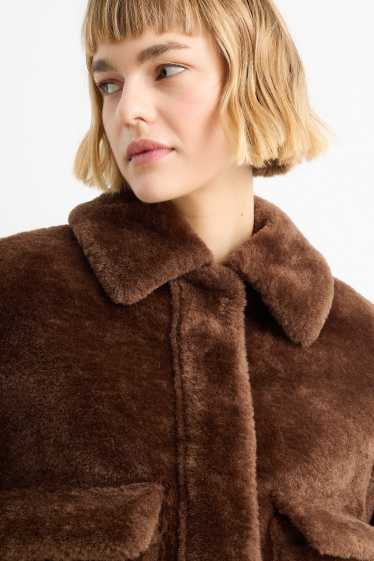 Damen - Jacke - dunkelbraun