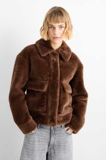 Damen - Jacke - dunkelbraun