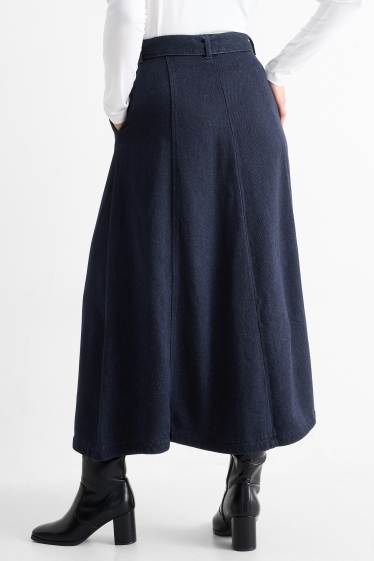 Damen - Jeansrock - dunkelblau