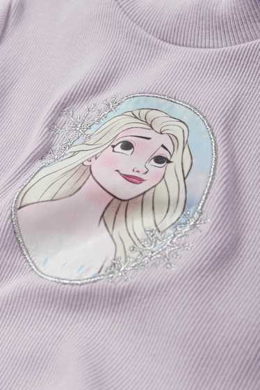 Kinder Mädchen - Die Eiskönigin - Kleid - Glanz-Effekt - hellviolett