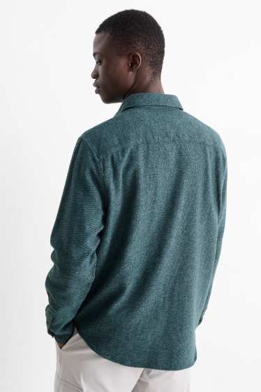Herren - Hemd - Regular Fit - Kent - grün