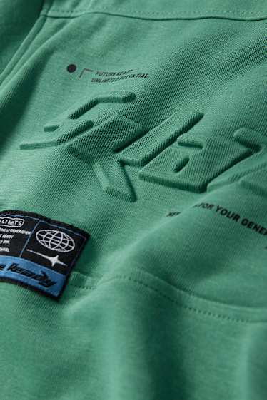 Kinder Jungen - Skater - Sweatshirt - grün
