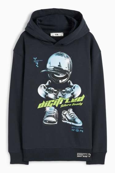 Kinder Jungen - Gaming - Hoodie - dunkelblau