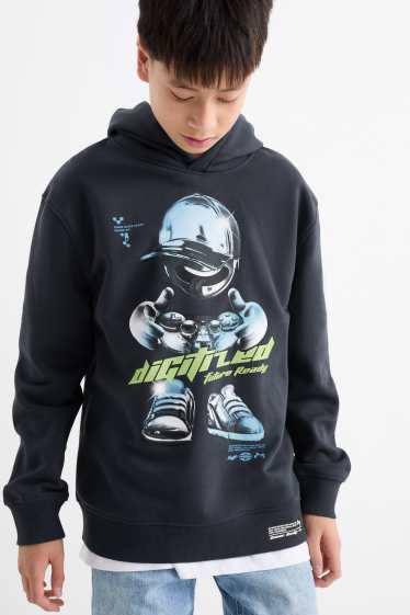 Kinder Jungen - Gaming - Hoodie - dunkelblau