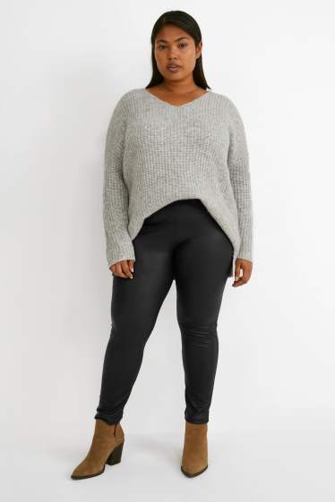 Femmes - Legging - synthétique - noir