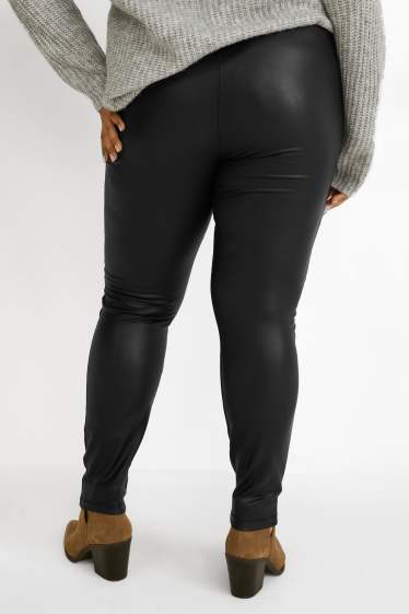 Femmes - Legging - synthétique - noir