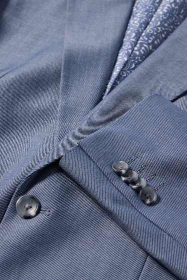 Heren - Colbert uit het combi-systeem - slim fit - donkerblauw