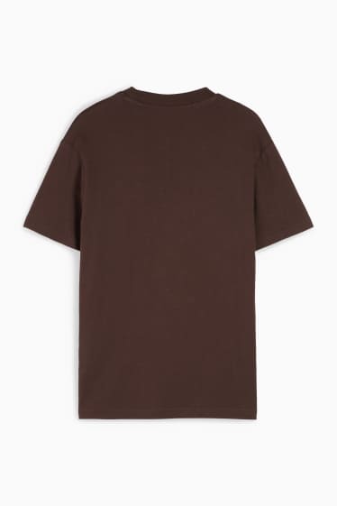 Copii - Băieți - Baschet - tricou cu mânecă scurtă - maro închis