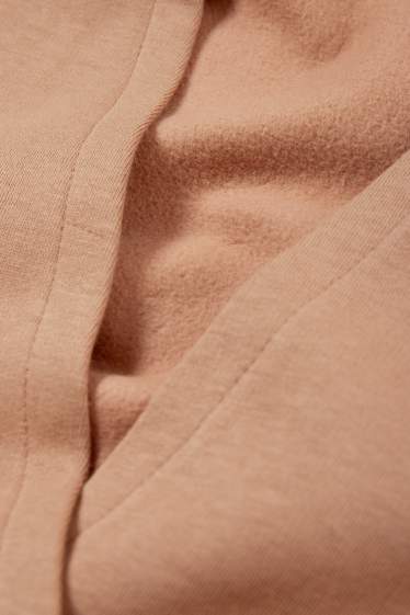 Dames - Voedingshoodie - beige