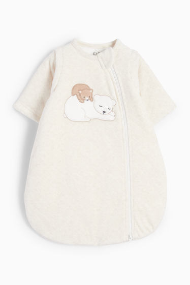 Unisexe - Ourson - gigoteuse pour bébé - 0 à 6 mois - beige clair