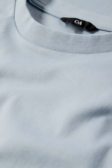 Herren - T-Shirt - Regular Fit - hellblau