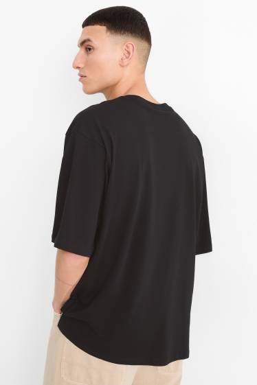 Herren - T-Shirt - Oversized - schwarz